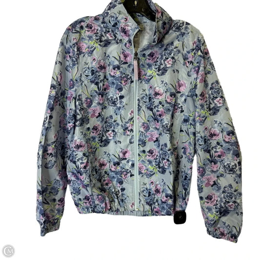 Jacket Windbreaker By Vera Bradley In Purple, Size: M