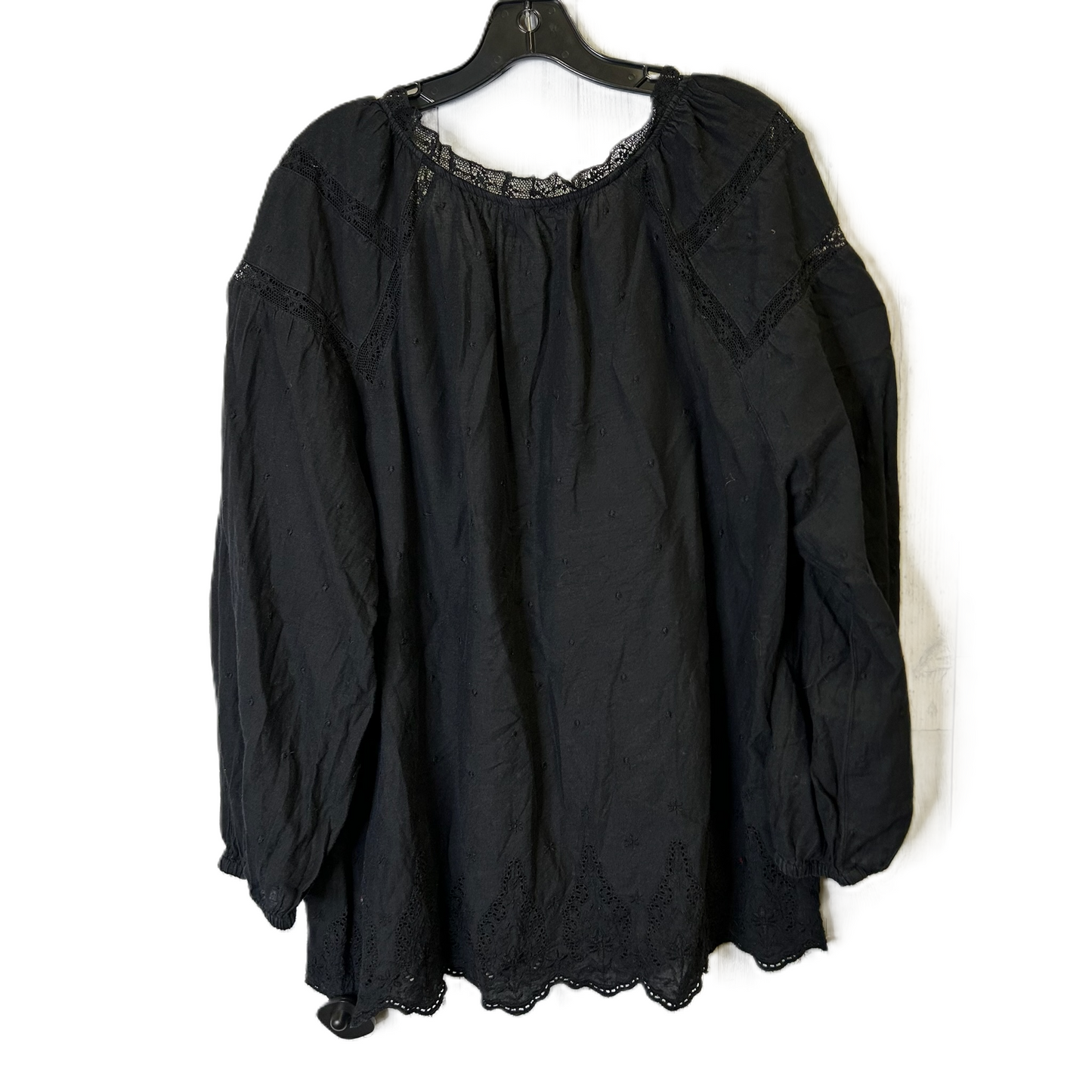 Top Long Sleeve By Old Navy In Black, Size: Xl