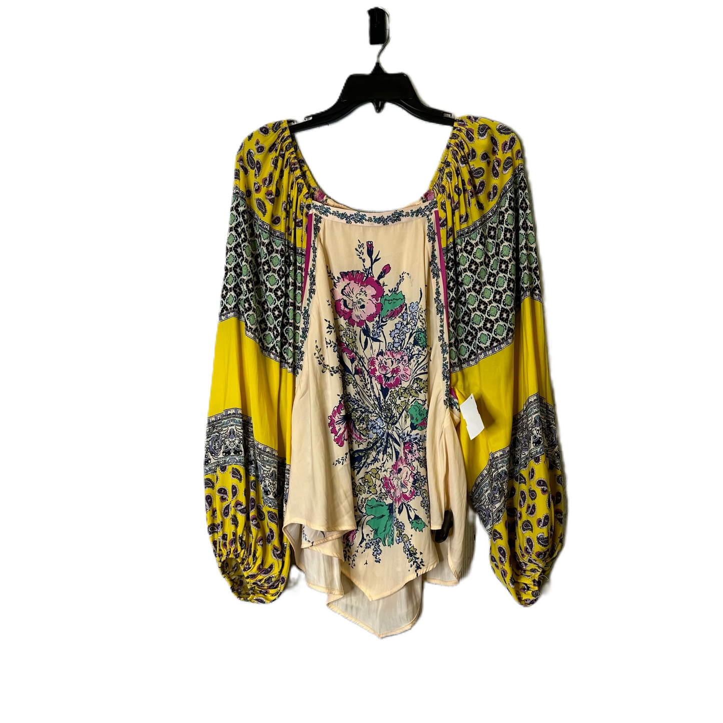 Top Long Sleeve By Free People In Multi-colored, Size: M