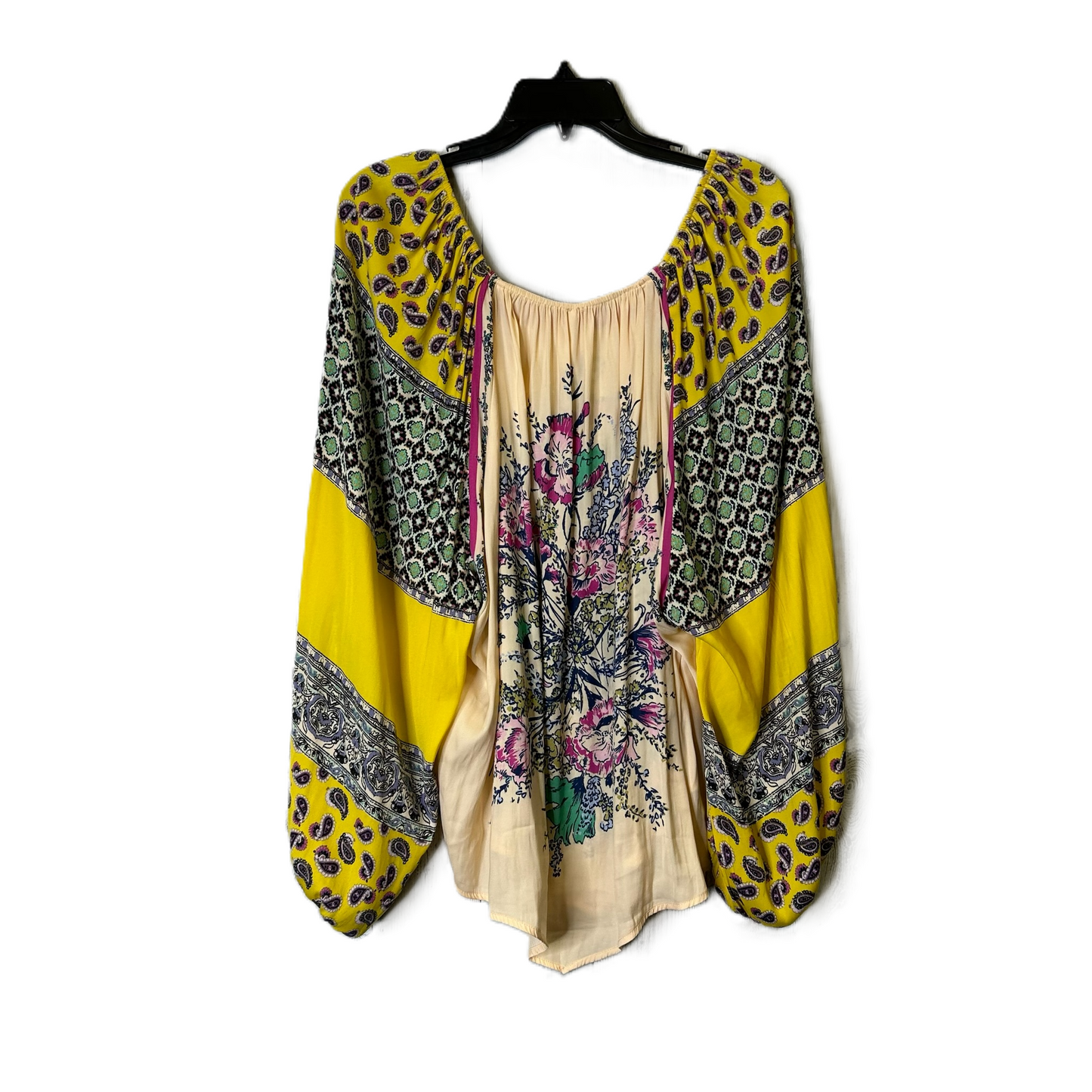 Top Long Sleeve By Free People In Multi-colored, Size: M