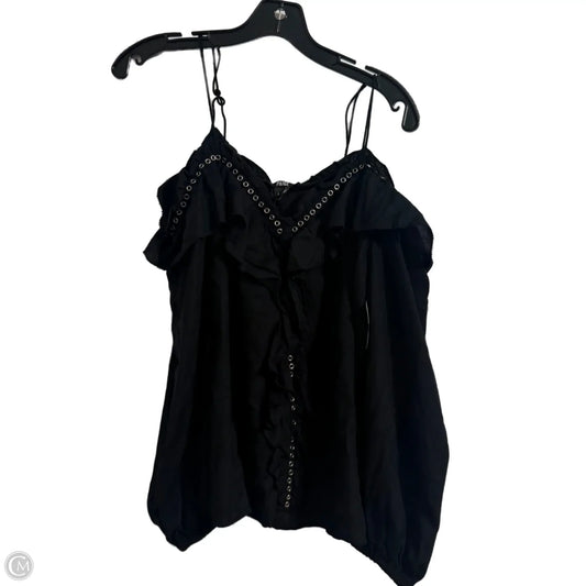 Top Short Sleeve By Paige In Black, Size: S
