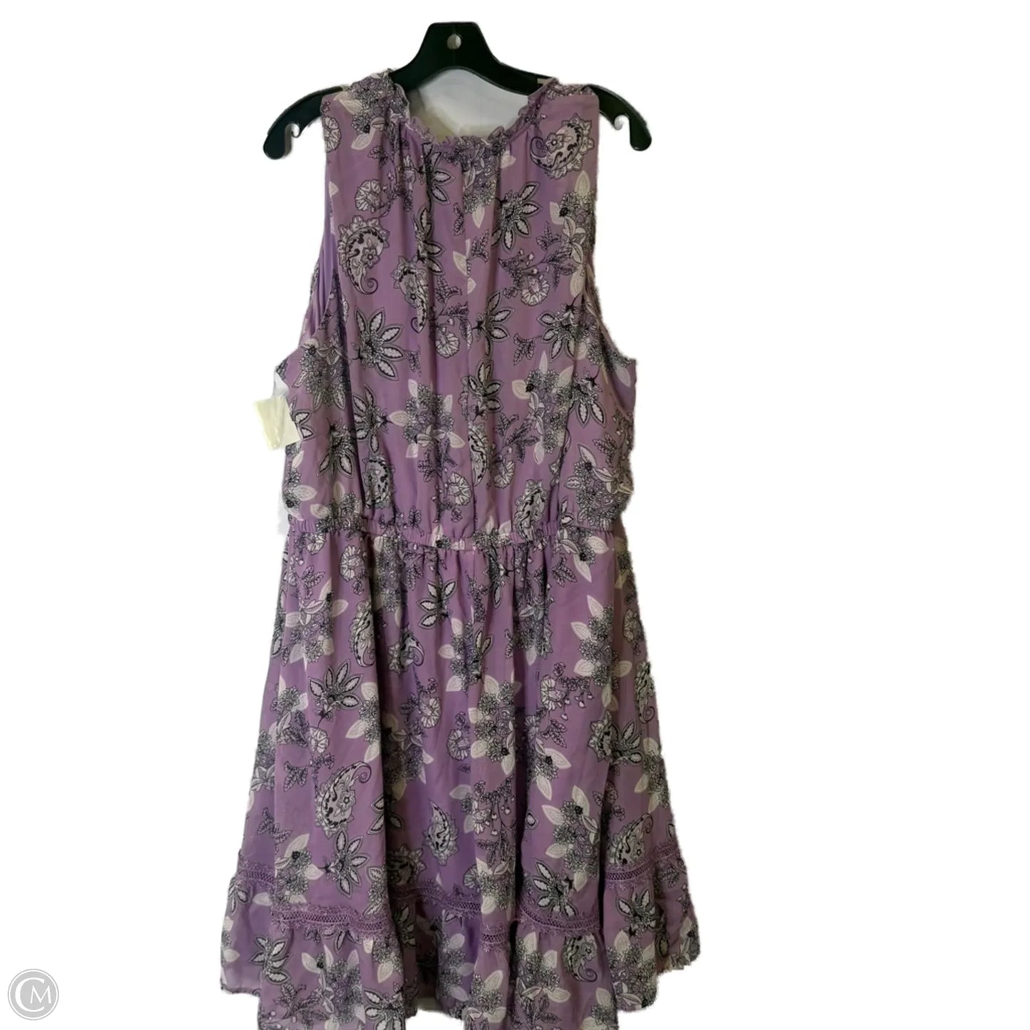 Dress Casual Short By Lane Bryant In Purple, Size: 24