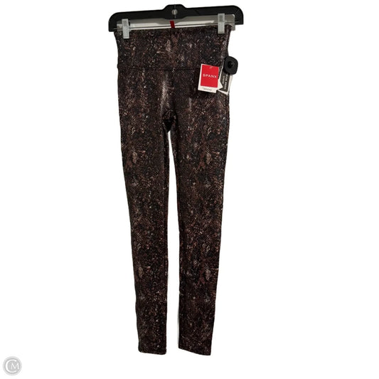 Pants Leggings By Spanx In Snakeskin Print, Size: S
