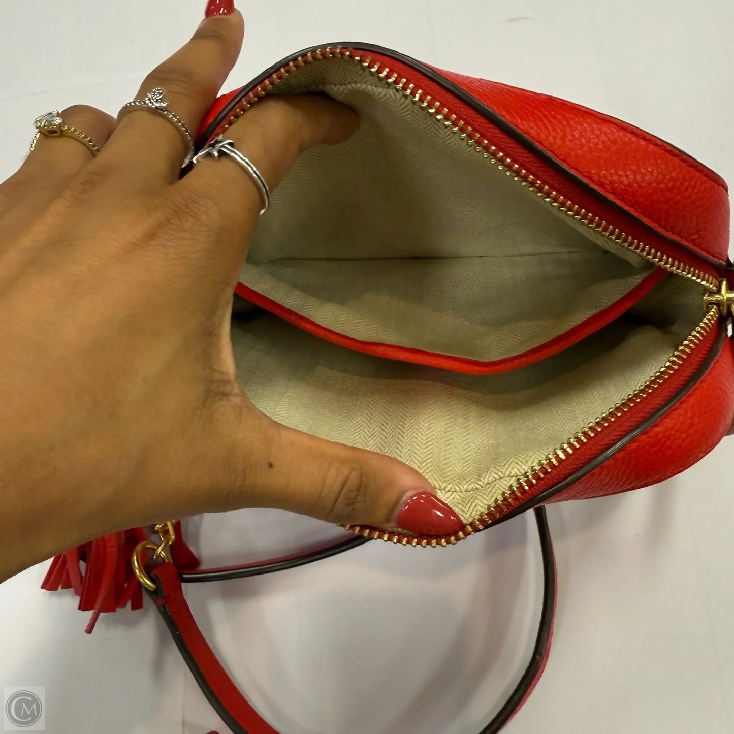 Crossbody Designer By Tory Burch, Size: Small