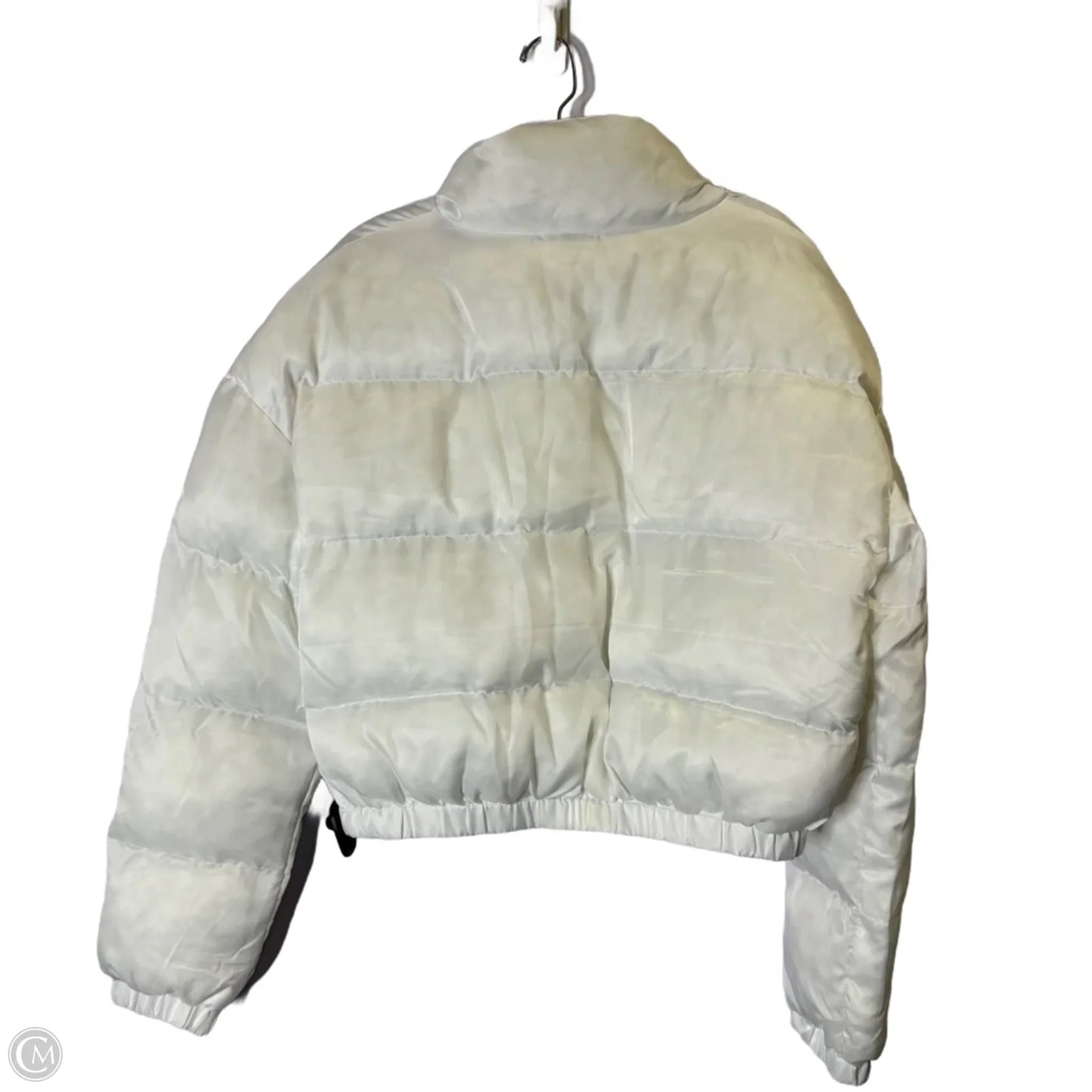 Jacket Puffer & Quilted By Shein In White, Size: L