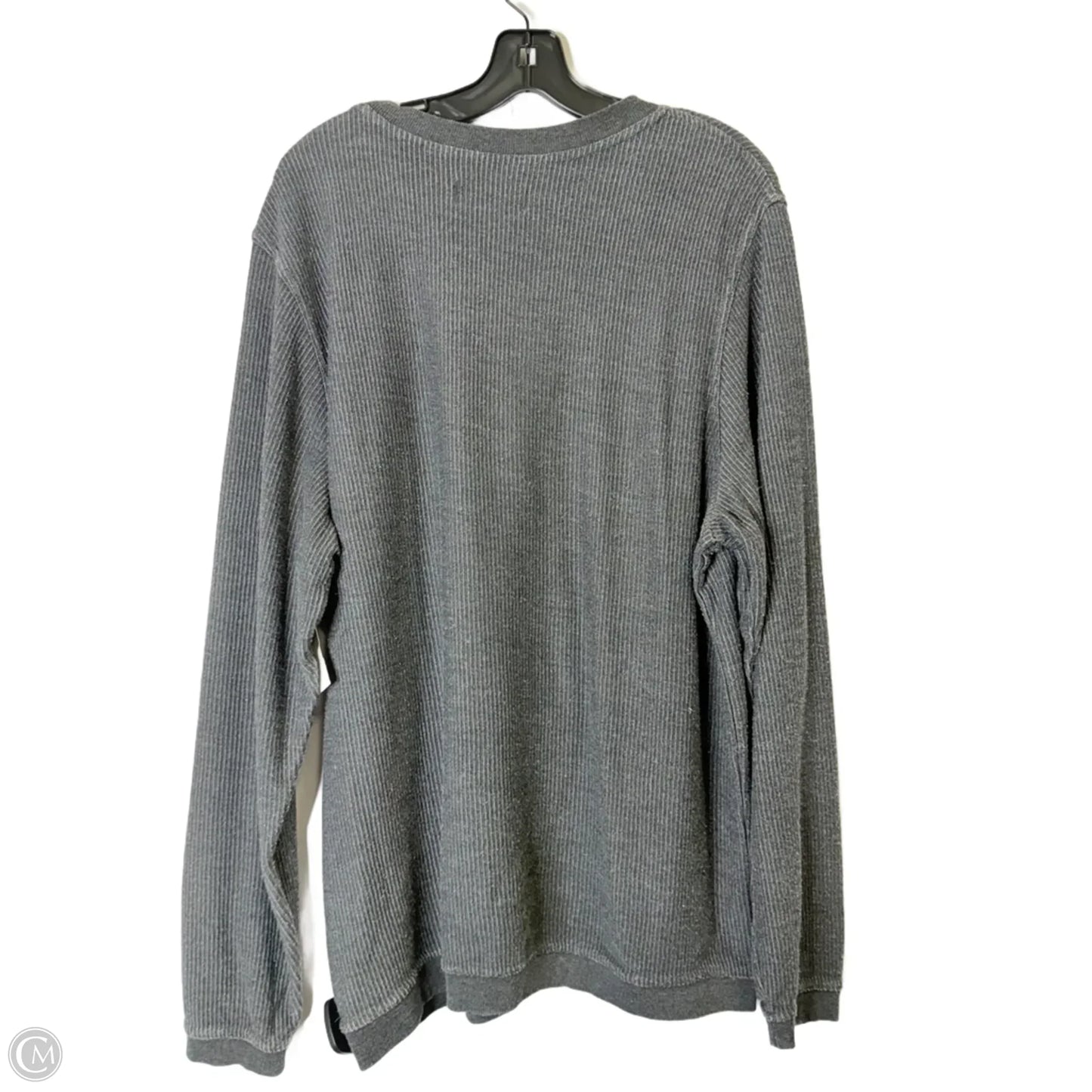 Sweatshirt Crewneck By Clothes Mentor In Grey, Size: L