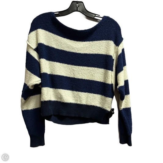 Top Long Sleeve By Free People In Striped Pattern, Size: S