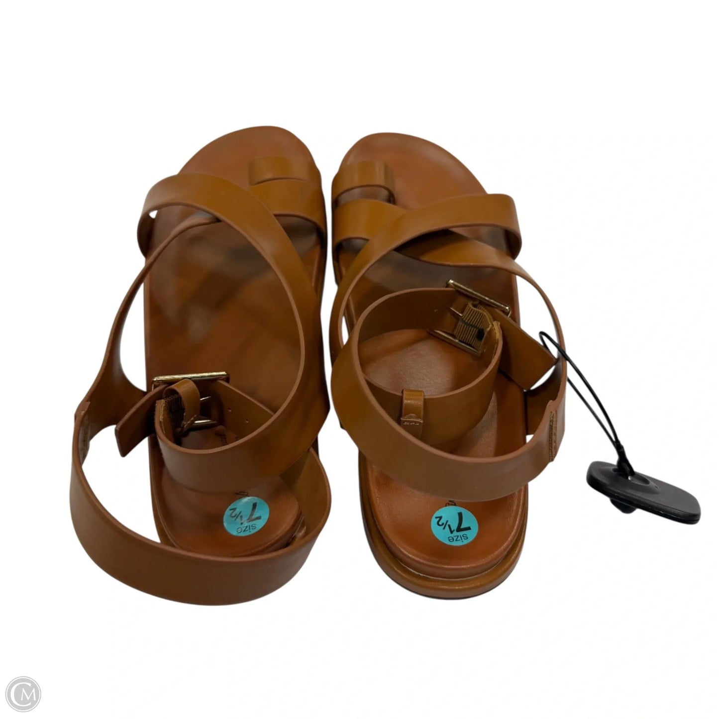 Sandals Flats By Universal Thread In Brown, Size: 7.5