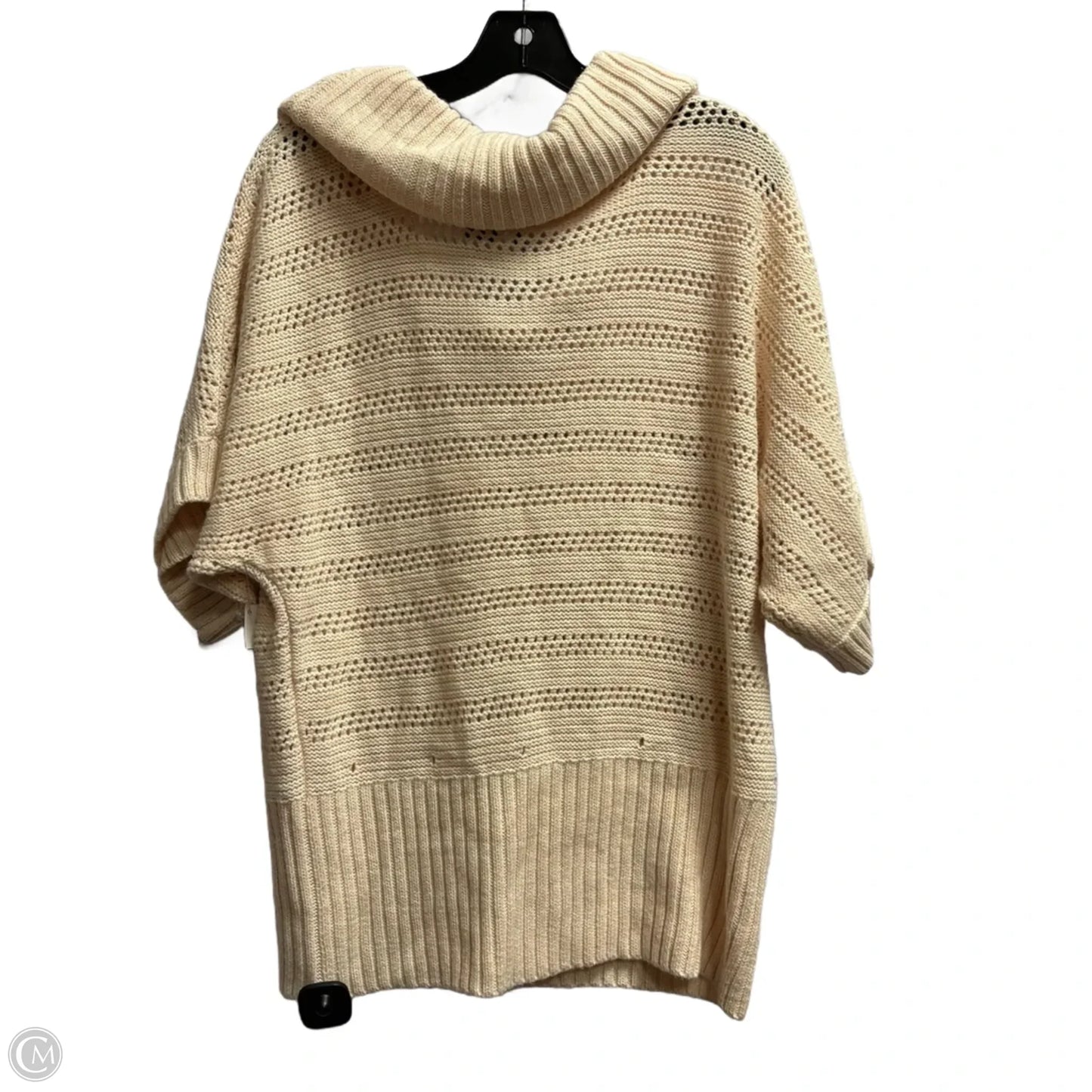 Sweater Short Sleeve By New Directions In Pink, Size: L