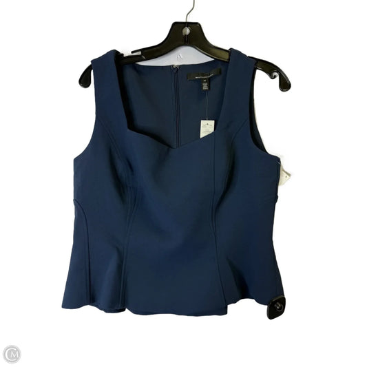 Top Sleeveless By White House Black Market In Blue, Size: 10