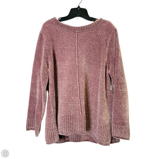 Sweater By Style And Company In Purple, Size: Xxl