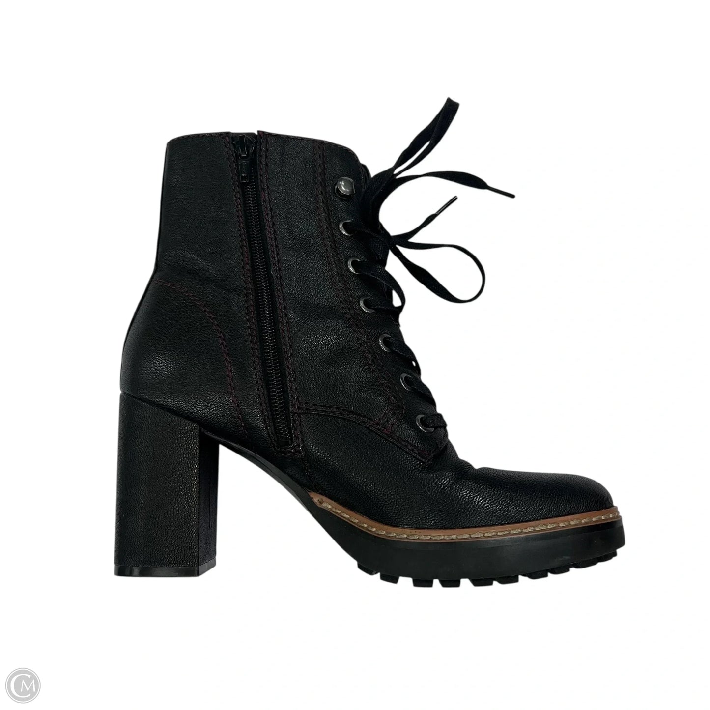 Boots Ankle Heels By Naturalizer In Black, Size: 7