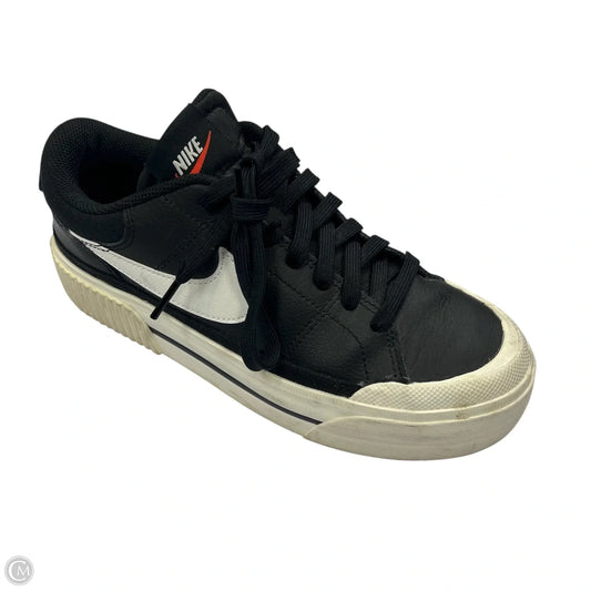 Shoes Sneakers By Nike In Black, Size: 7
