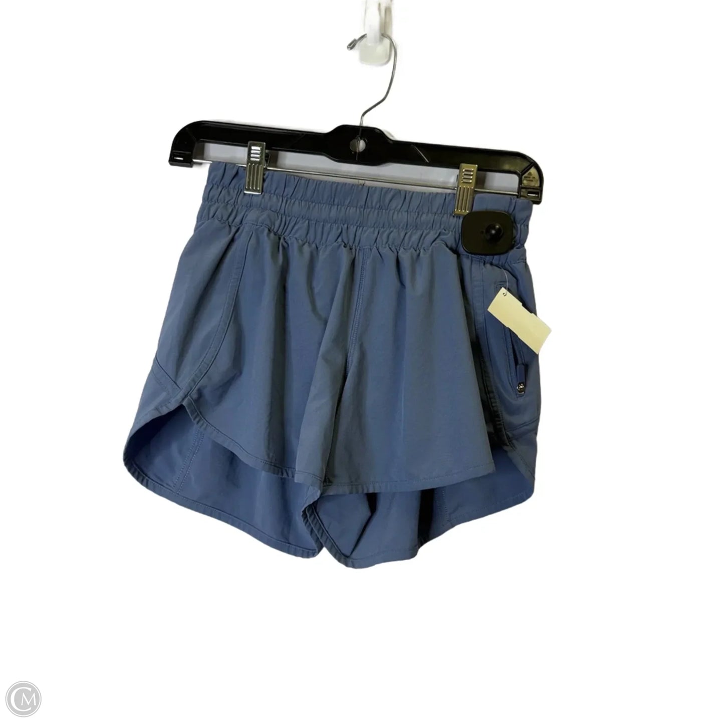 Athletic Shorts By Lululemon In Blue, Size: 6