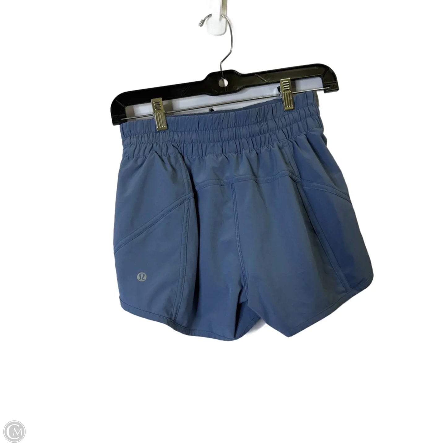 Athletic Shorts By Lululemon In Blue, Size: 6