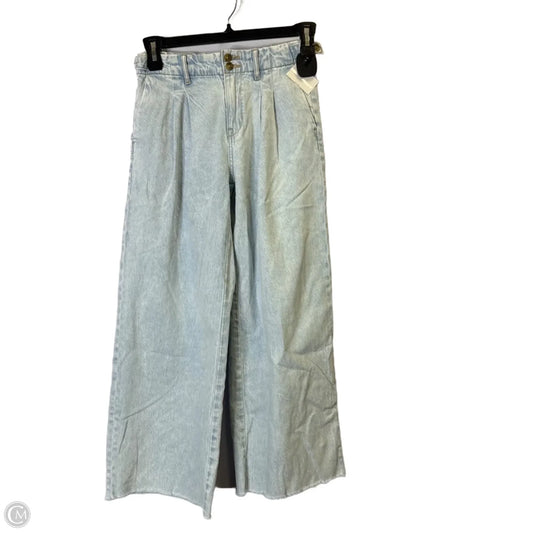 Jeans Wide Leg By American Eagle In Blue, Size: 0