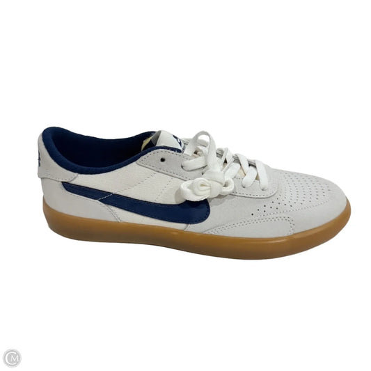 Shoes Sneakers By Nike In Blue & White, Size: 7