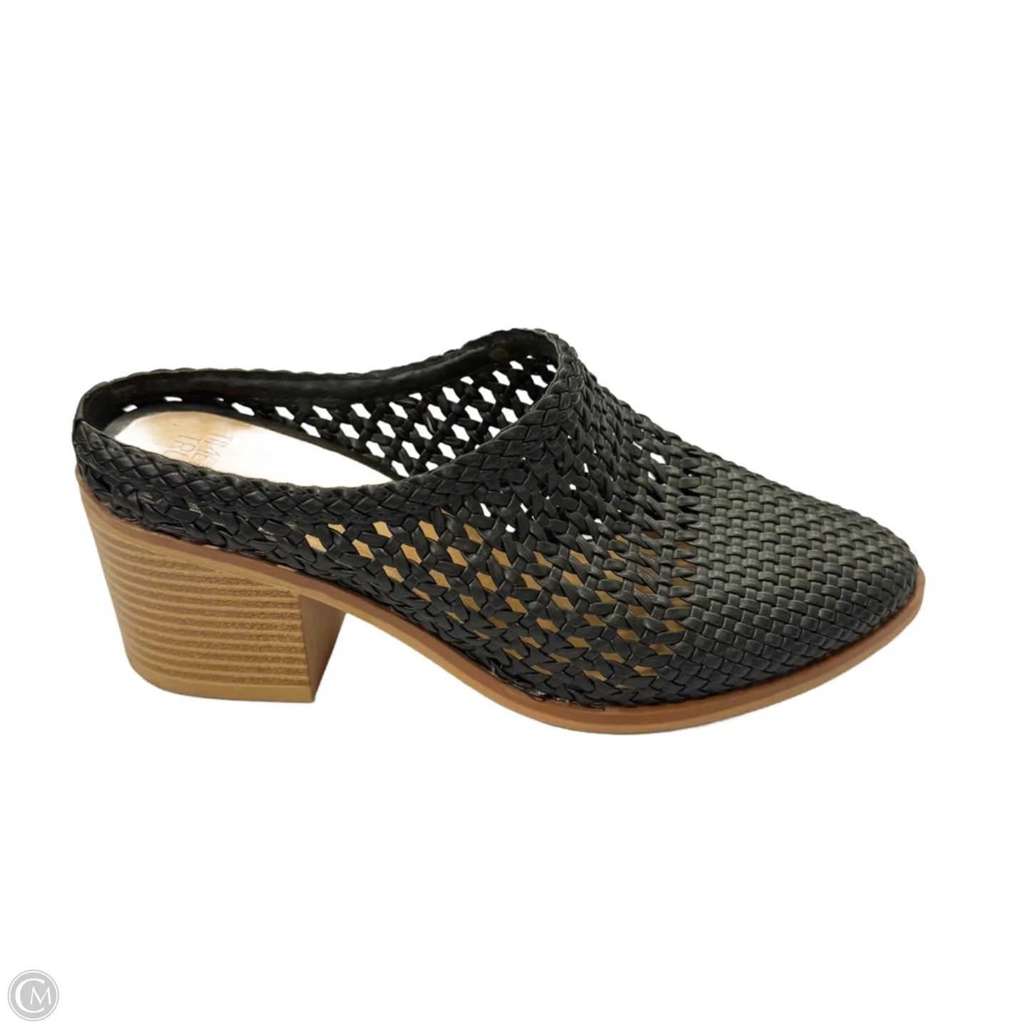 Shoes Heels Block By Time And Tru In Black, Size: 7