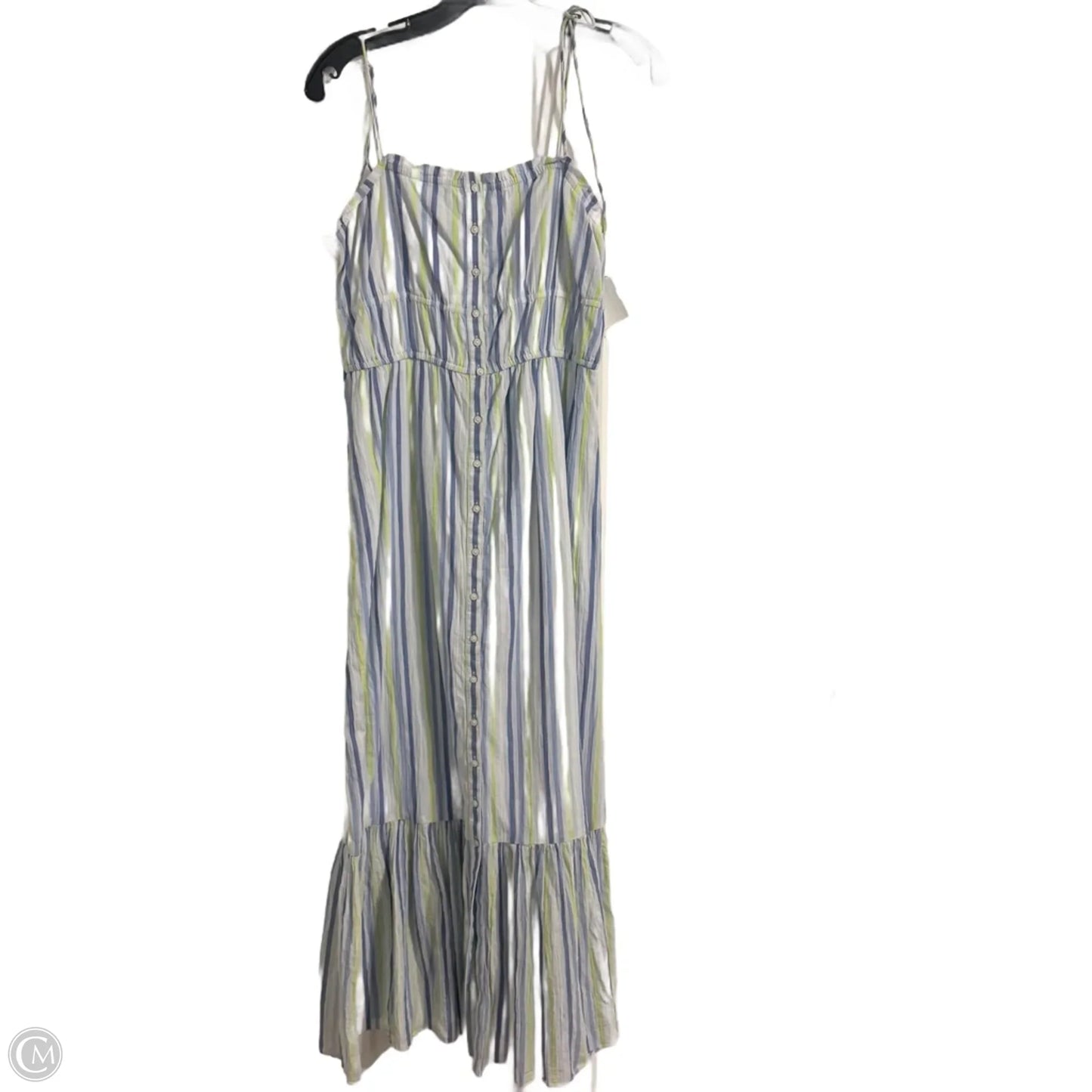 Dress Casual Maxi By Aerie In Striped Pattern, Size: M