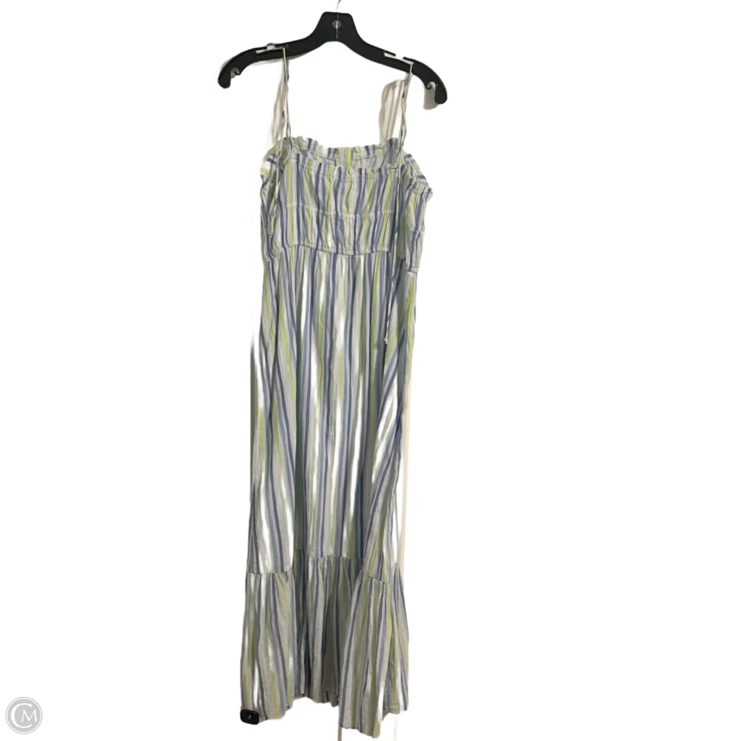 Dress Casual Maxi By Aerie In Striped Pattern, Size: M