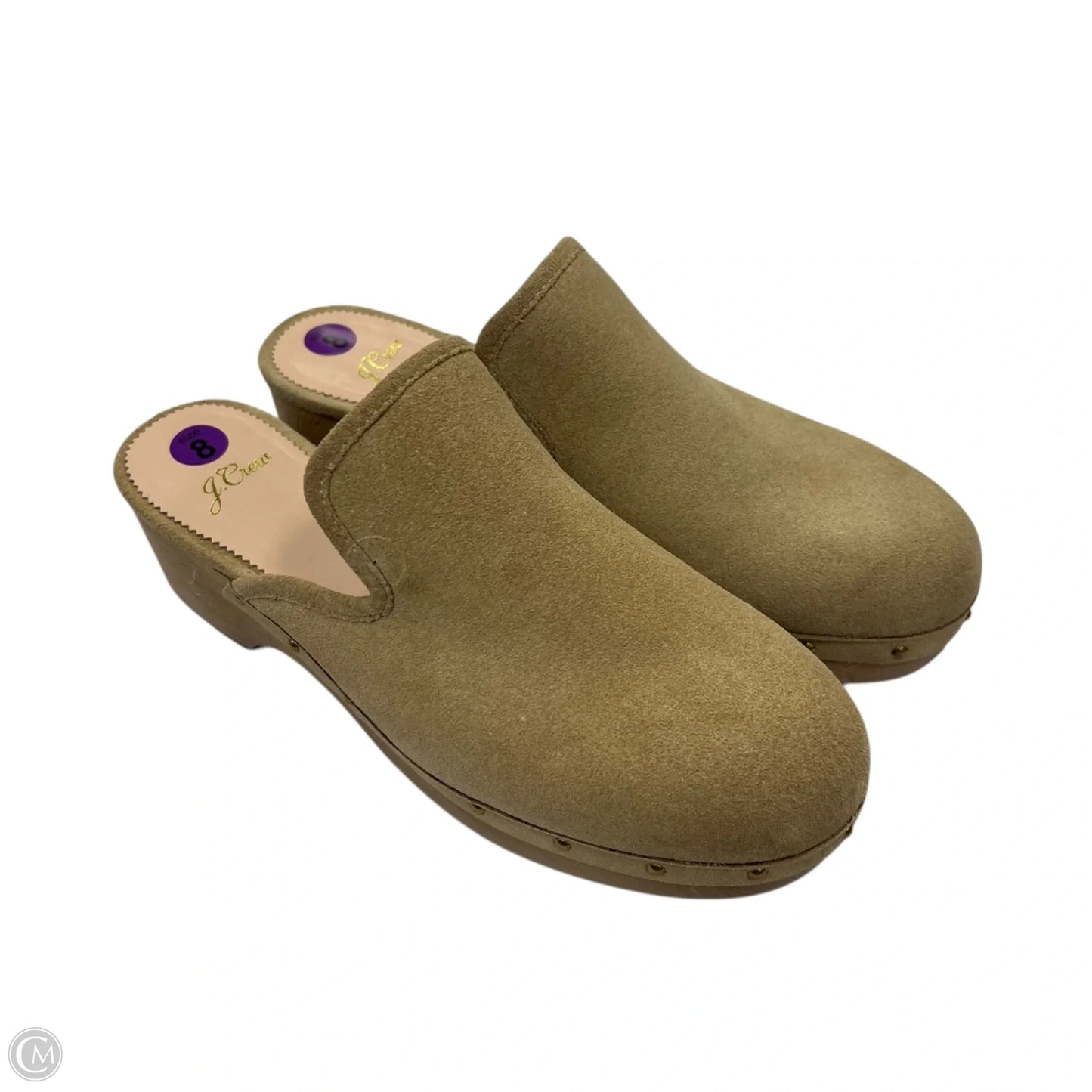 Shoes Heels Block By J. Crew In Beige, Size: 8