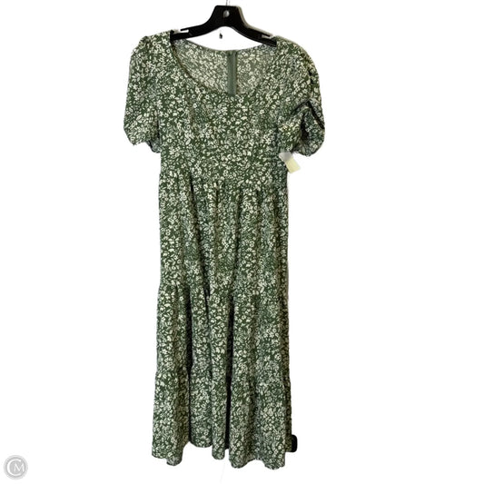Dress Casual Maxi By Shein In Green, Size: S