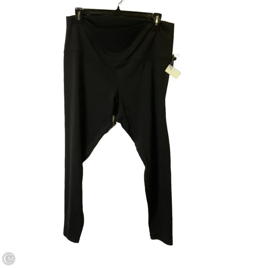 Athletic Leggings By Lululemon In Black, Size: 20
