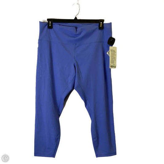 Athletic Leggings By Lululemon In Purple, Size: 20