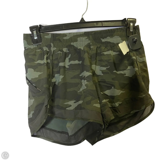 Athletic Shorts By Athleta In Camouflage Print, Size: S