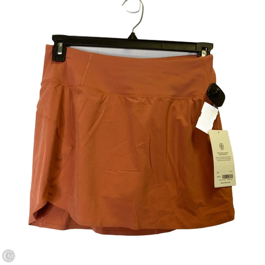 Athletic Skort By Athleta In Orange, Size: Sp