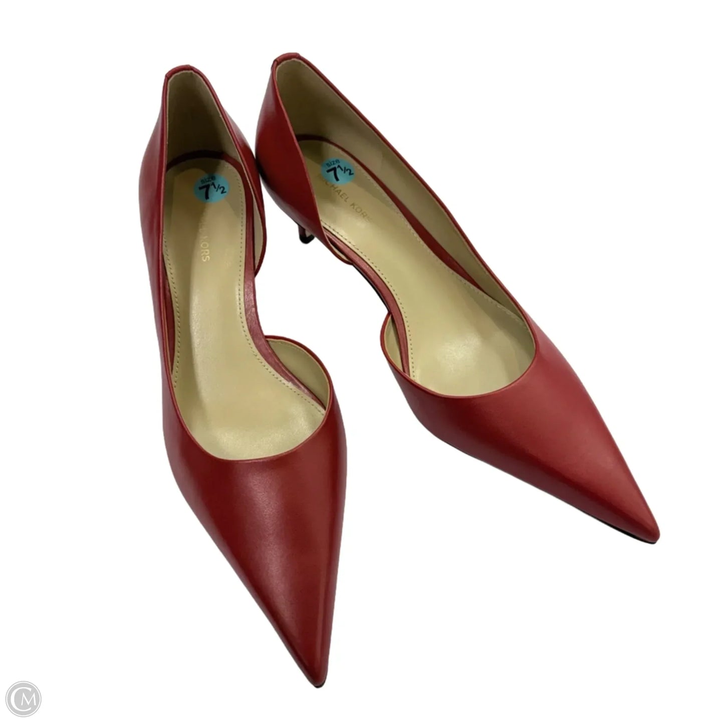 Shoes Designer By Michael By Michael Kors In Red, Size: 7.5