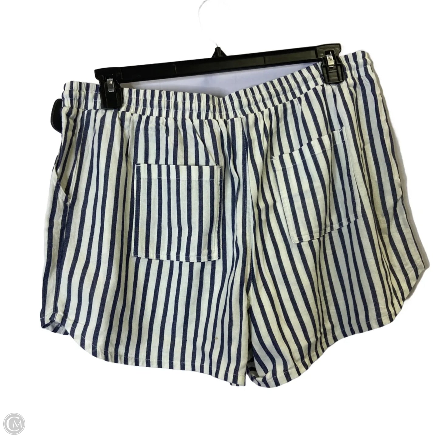 Shorts By Universal Thread In Striped Pattern, Size: Xl