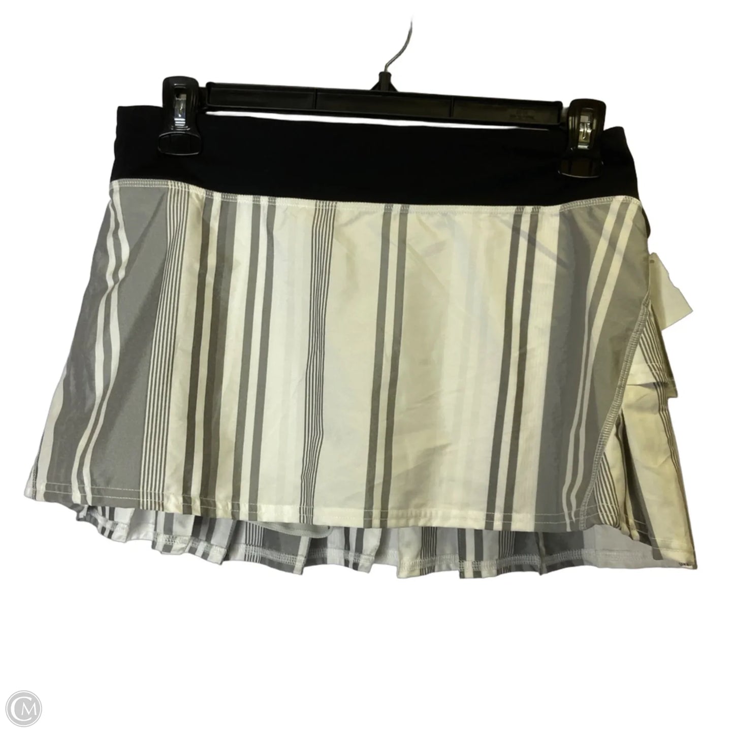 Athletic Skort By Lululemon In Grey, Size: 8