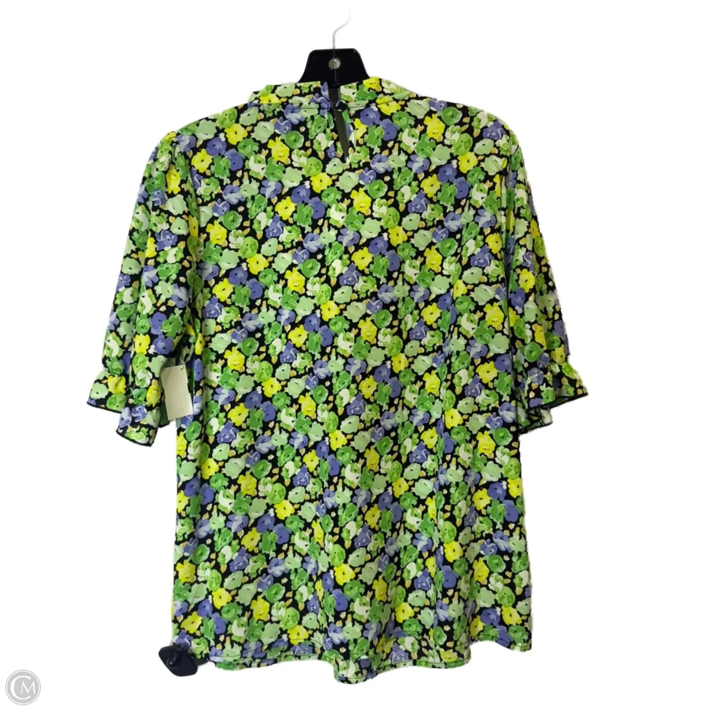 Top Short Sleeve By Clothes Mentor In Green, Size: M