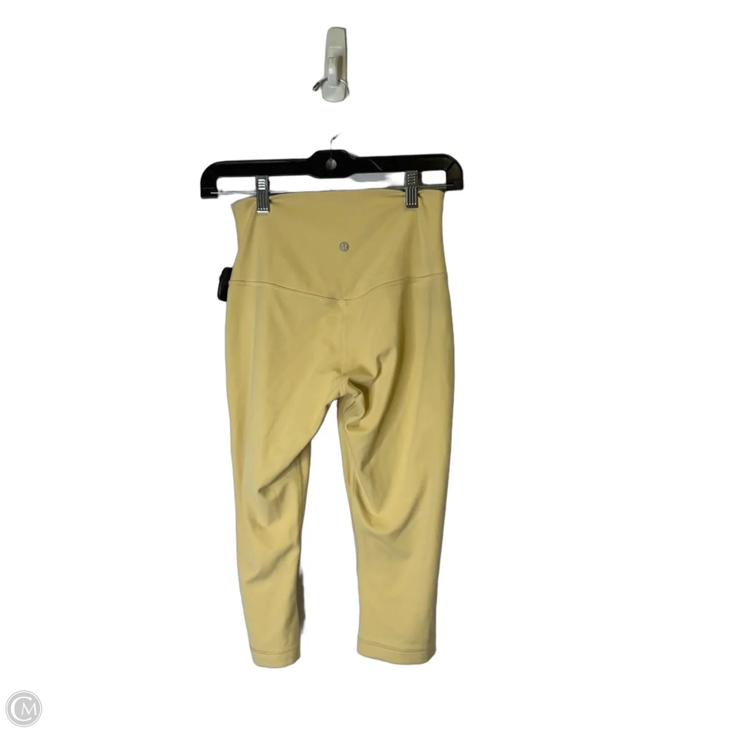 Athletic Capris By Lululemon In Beige, Size: 6