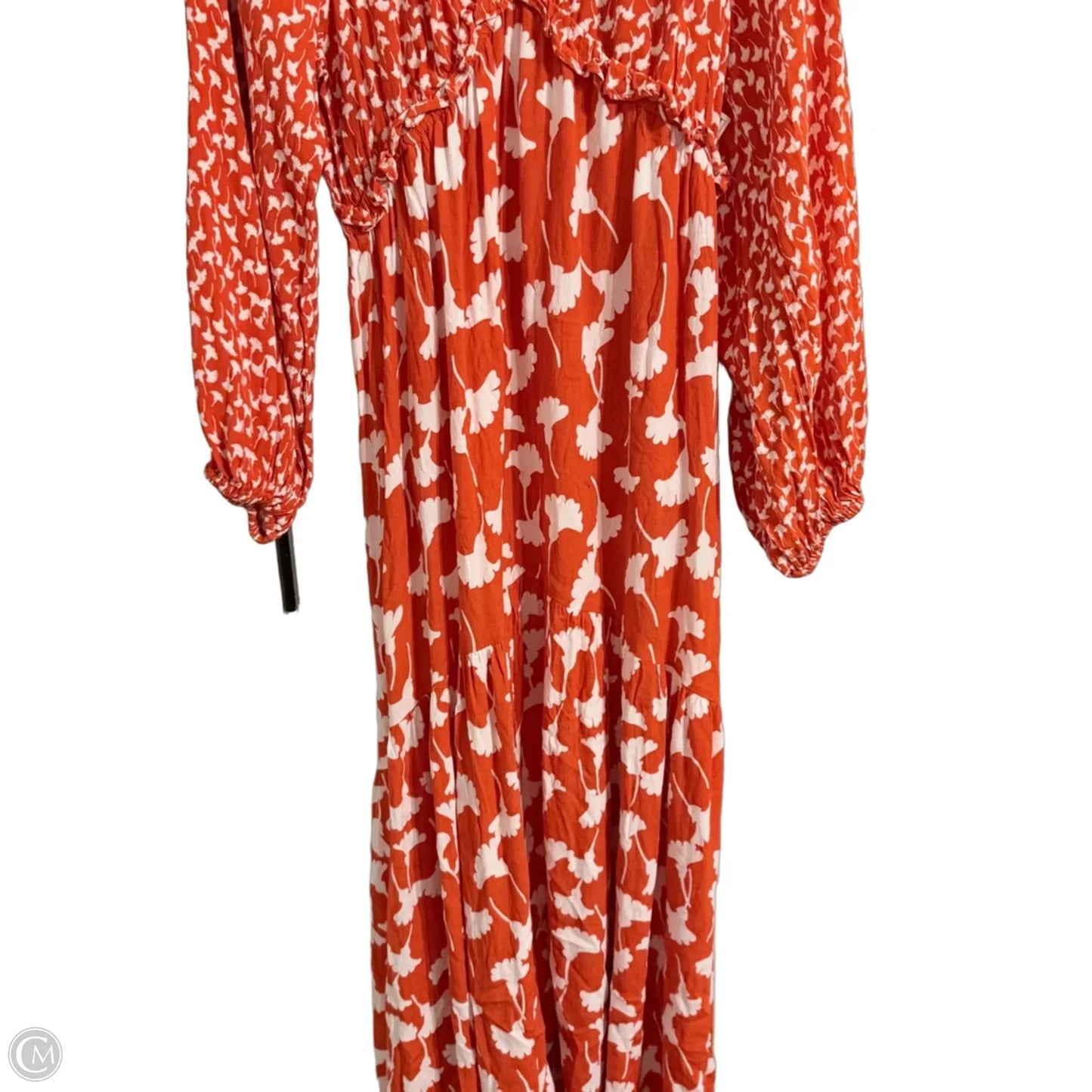Dress Casual Maxi By Cmc In Orange, Size: Xs