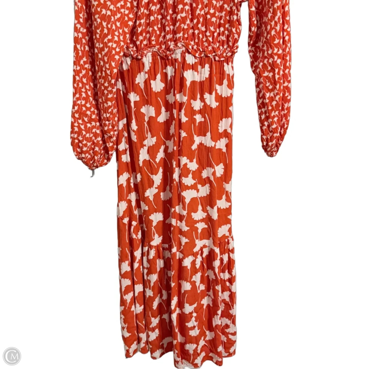 Dress Casual Maxi By Cmc In Orange, Size: Xs