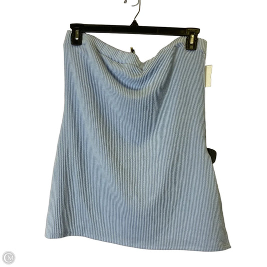 Top Sleeveless By Clothes Mentor In Blue, Size: 2x