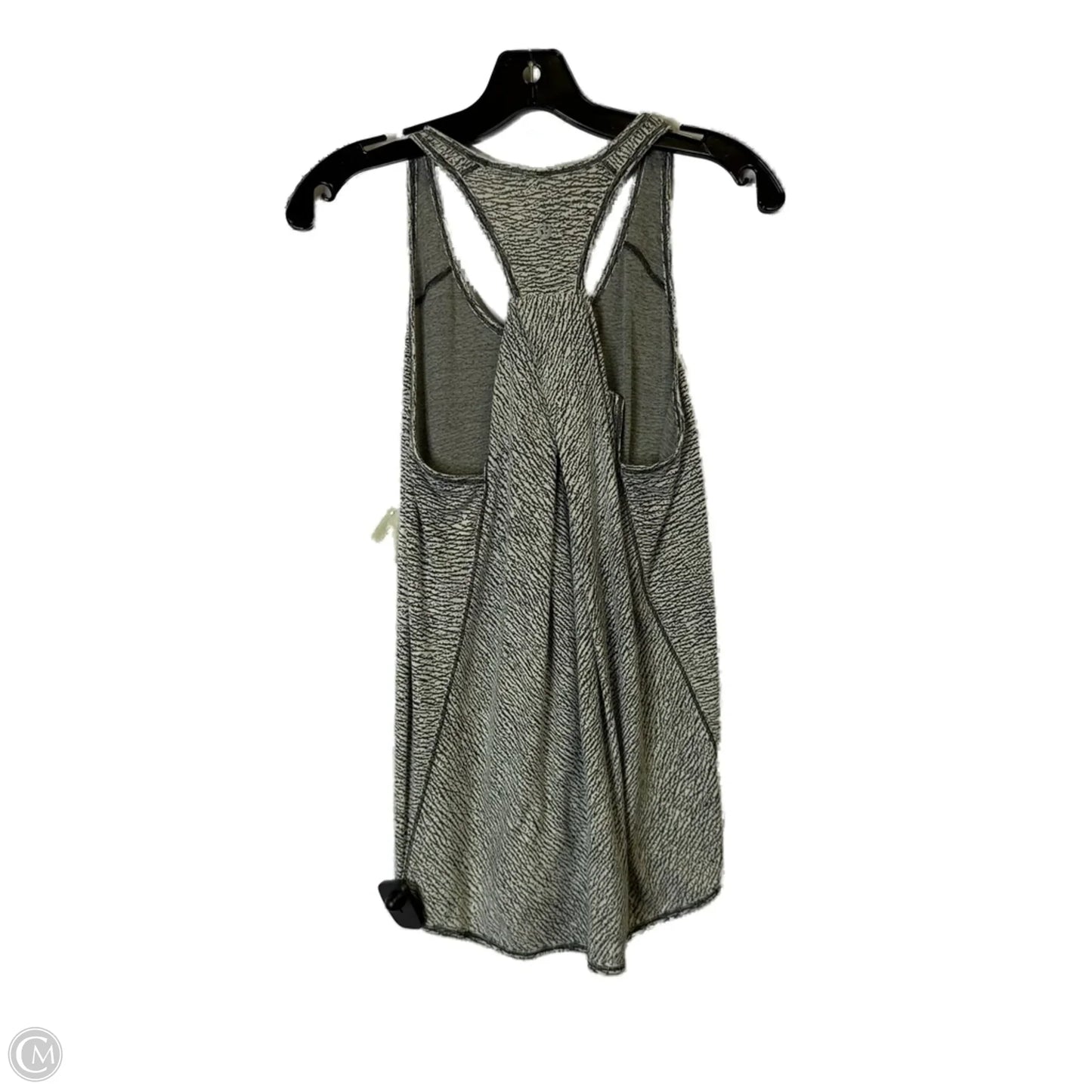 Athletic Tank Top By Lululemon In Grey, Size: M