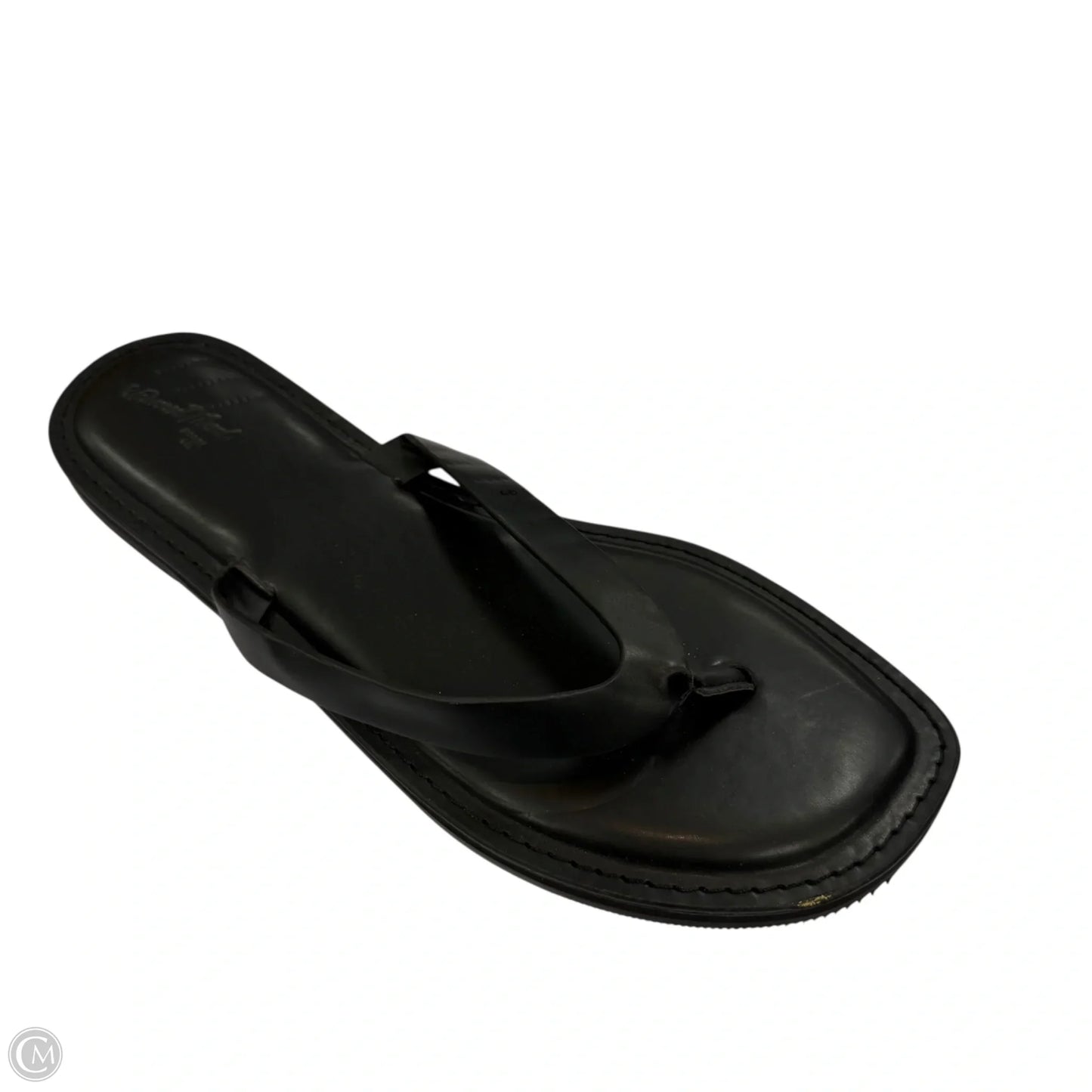 Sandals Flip Flops By Universal Thread In Black, Size: 8