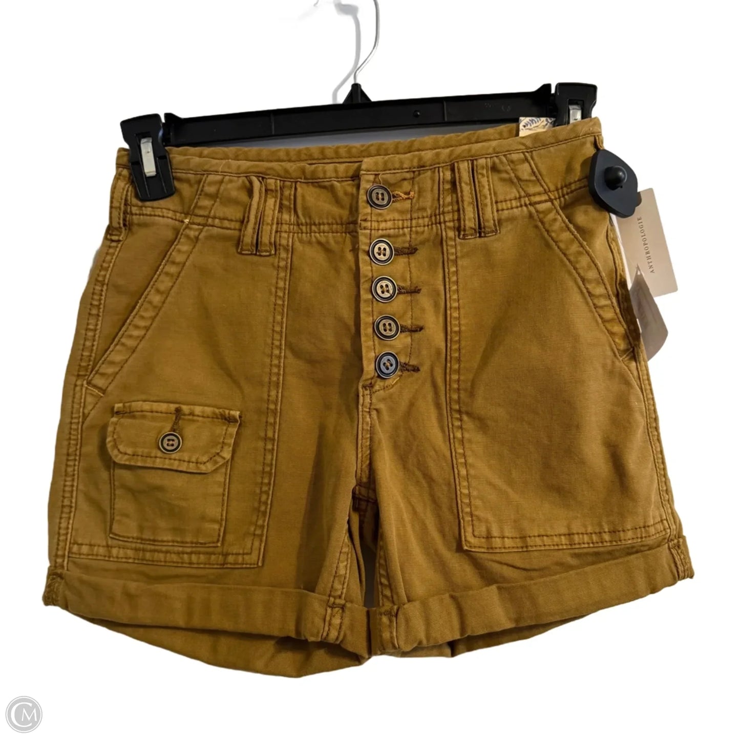 Shorts By Pilcro In Orange, Size: 0