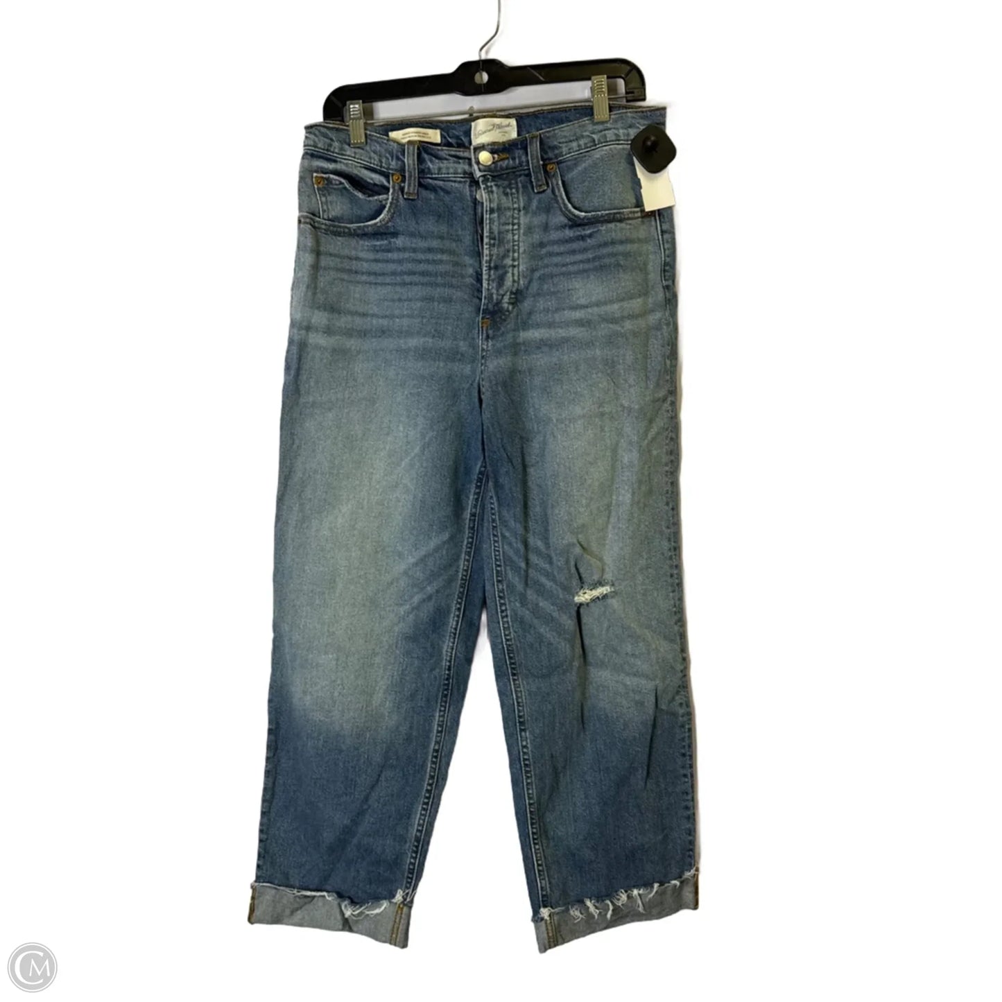 Jeans Straight By Universal Thread In Blue Denim, Size: 10