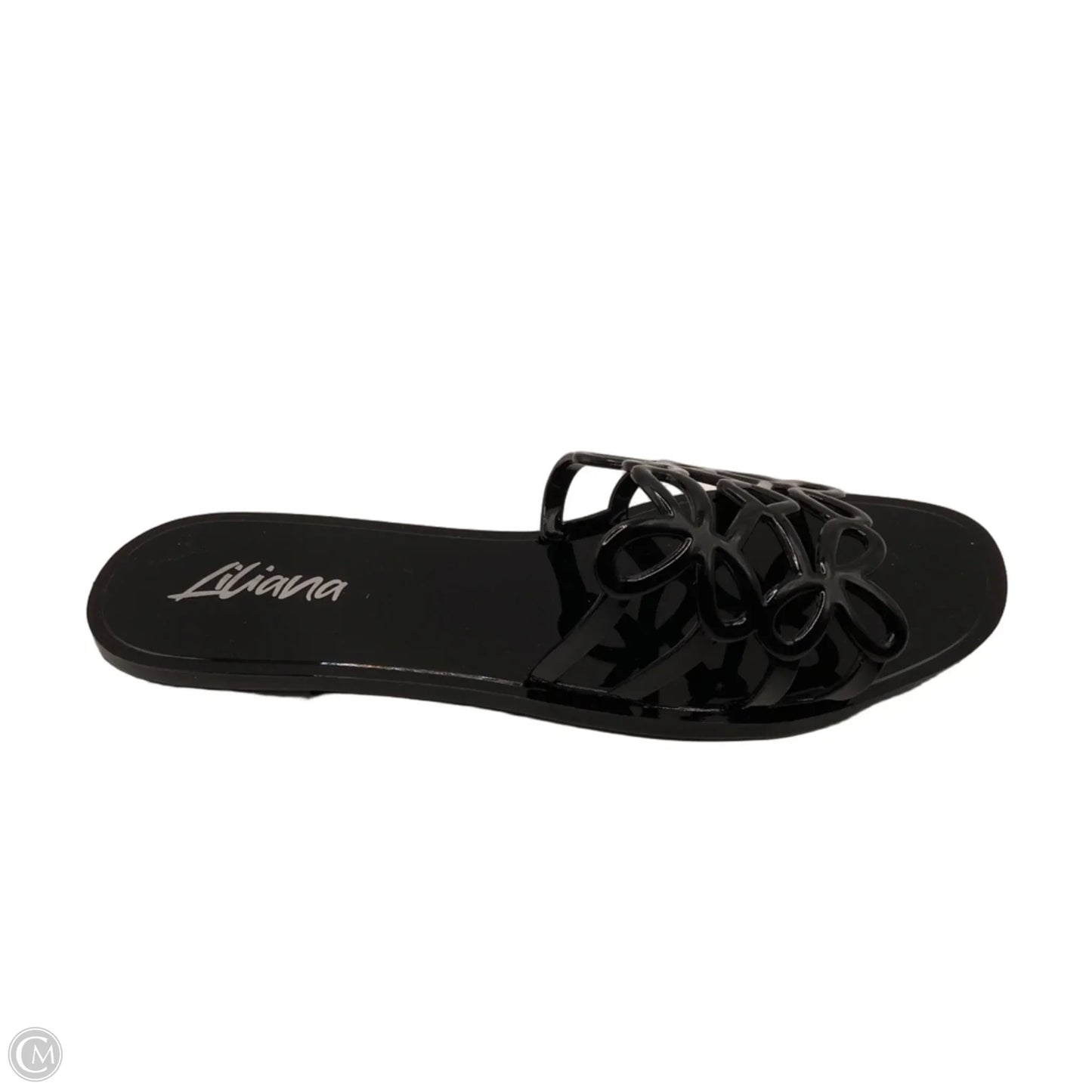 Sandals Flats By Liliana In Black, Size: 10