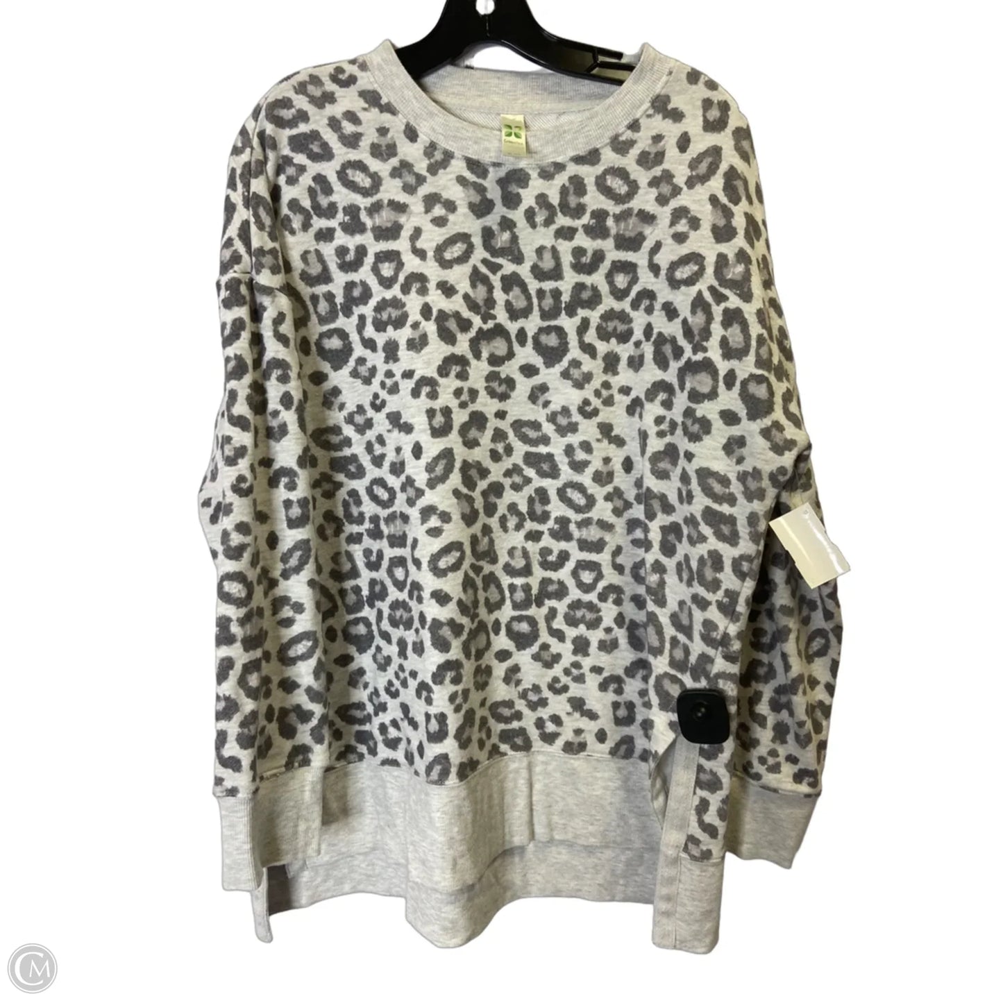 Sweatshirt Crewneck By Clothes Mentor In Animal Print, Size: Xl