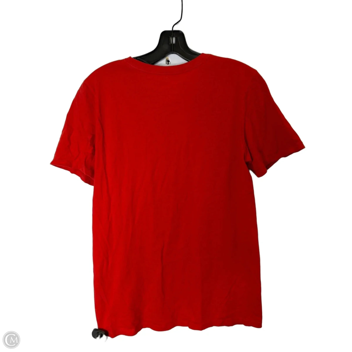Athletic Top Short Sleeve By Nike In Red, Size: S