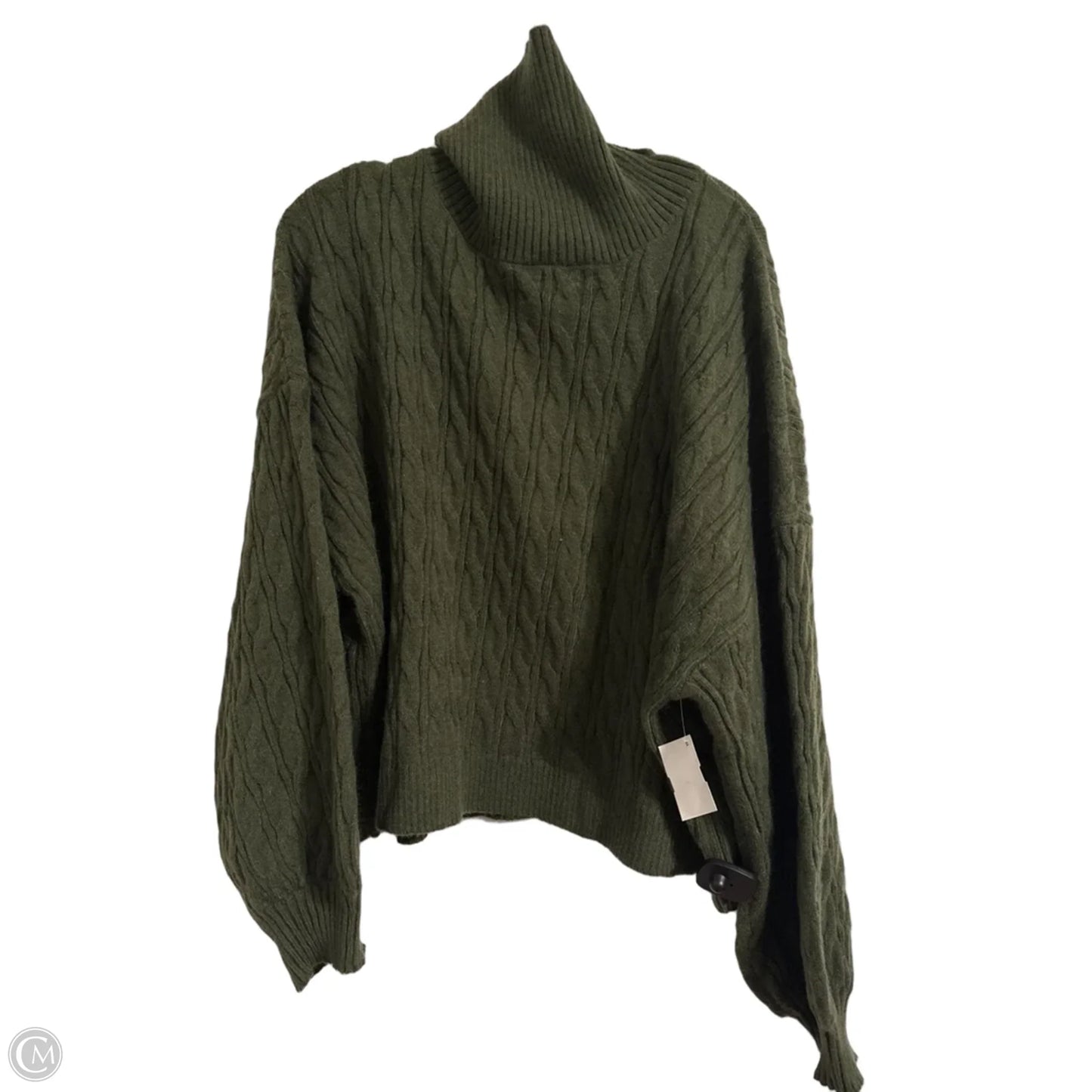 Sweater By Cider In Green, Size: 3x