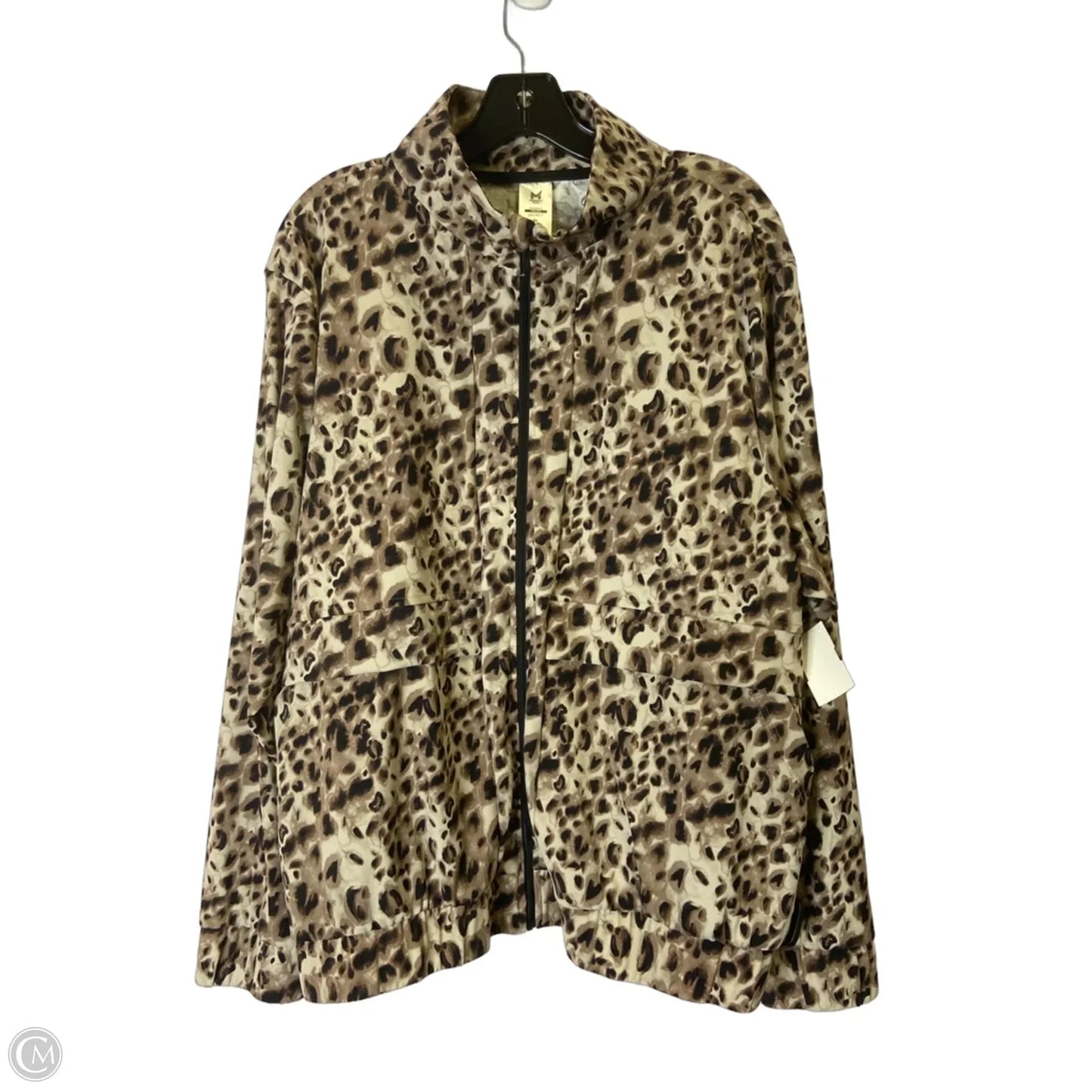 Jacket Other By Members Mark In Animal Print, Size: Xl