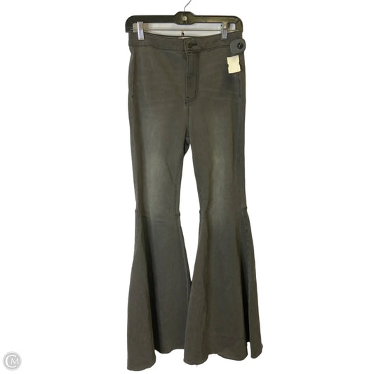 Jeans Boot Cut By Free People In Grey Denim, Size: 6