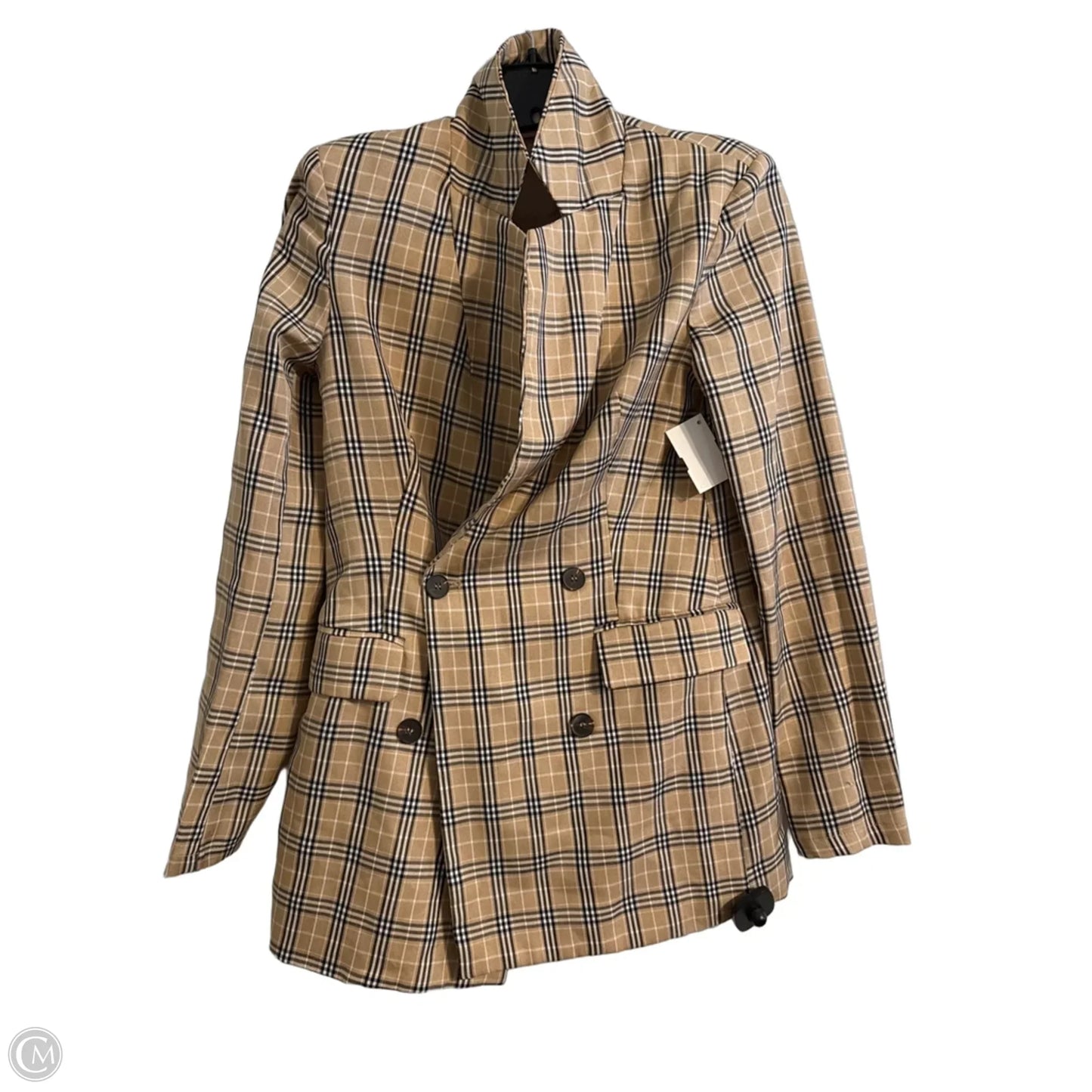 Blazer By Showpo In Tan, Size: 0