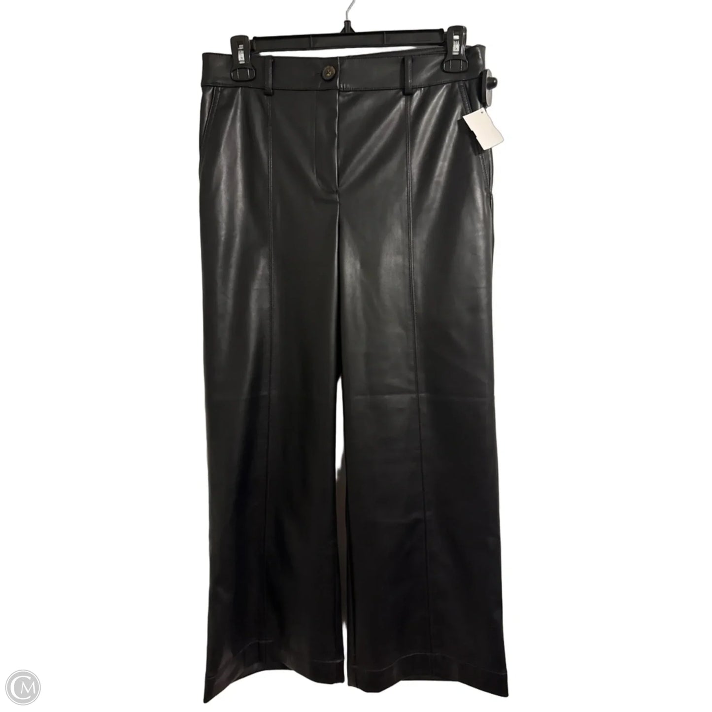 Pants Wide Leg By Loft In Black, Size: 8